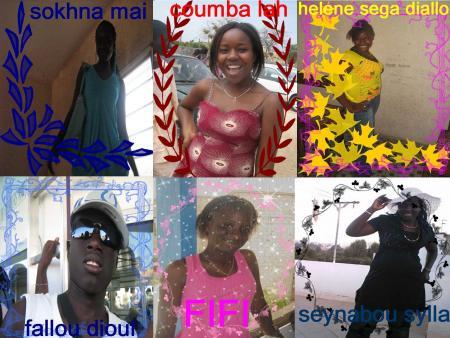 las se sont mes camades de classe